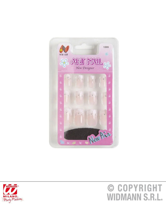 UNGHIE STRASS con colla e lima - tuttocostumi.it