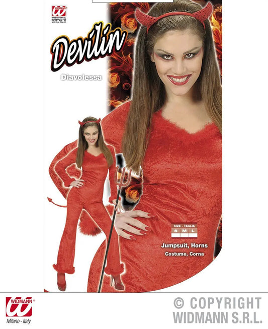 Costume tuta DIAVOLESSA - tuttocostumi.it