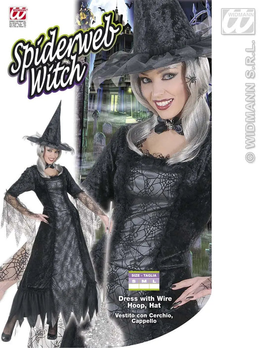 Costume Spiderweb Witch di Widmann - tuttocostumi.it