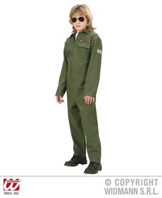 Costume PILOTA di JET da COMBATTIMENTO bambino - tuttocostumi.it