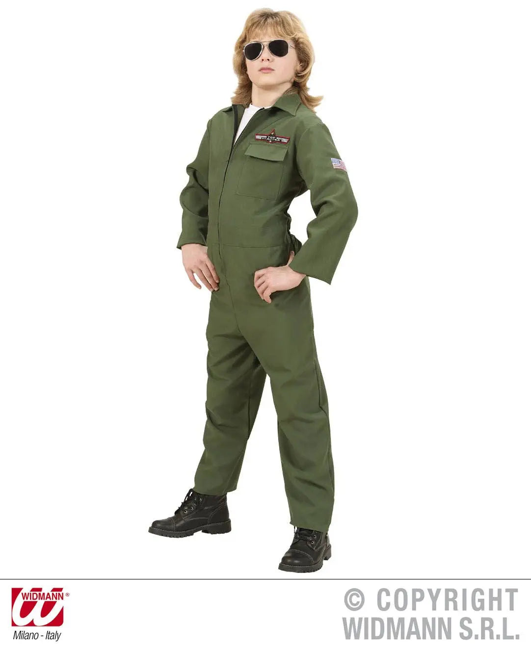Costume PILOTA di JET da COMBATTIMENTO bambino - tuttocostumi.it