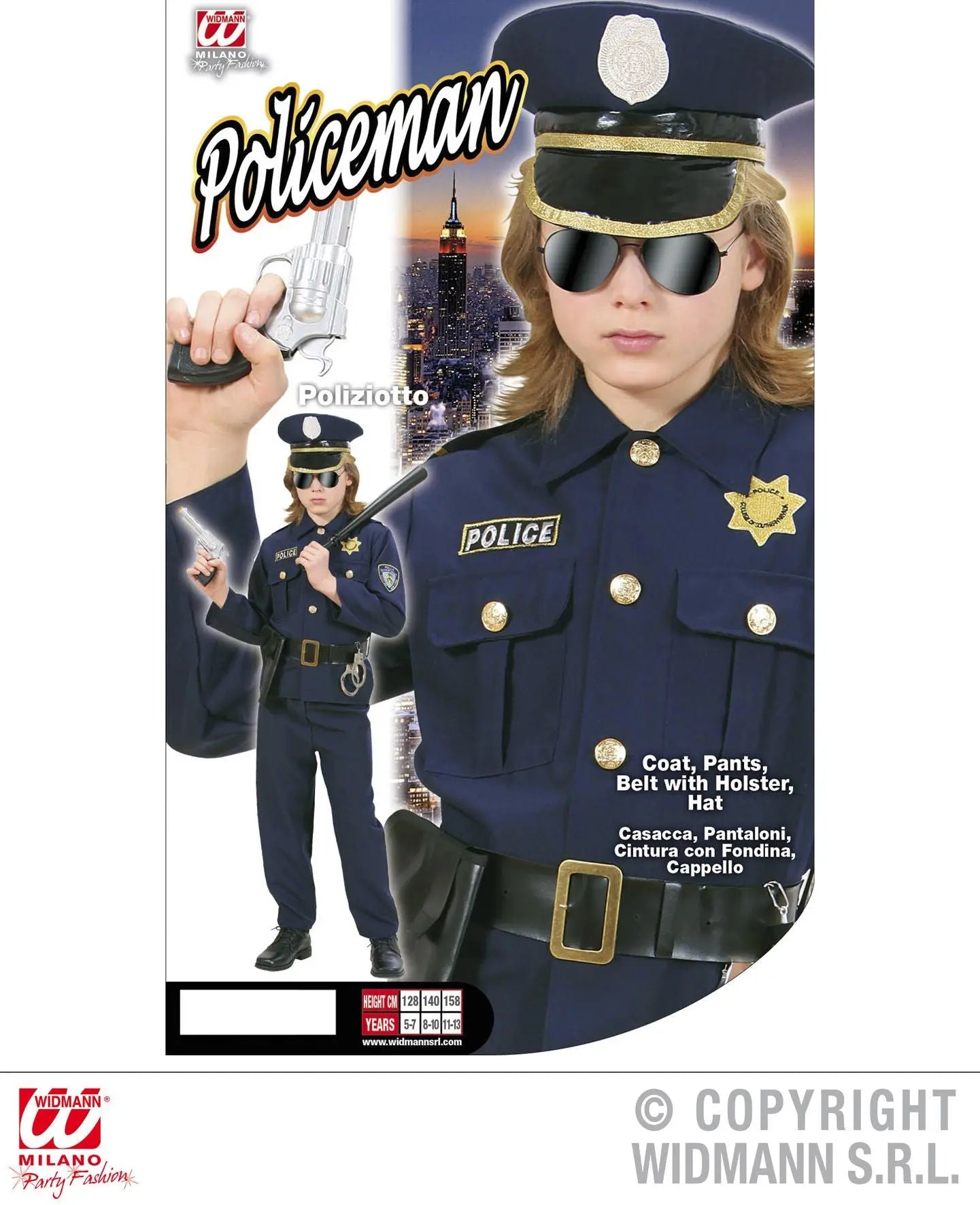 Costume POLIZIOTTO - tuttocostumi.it