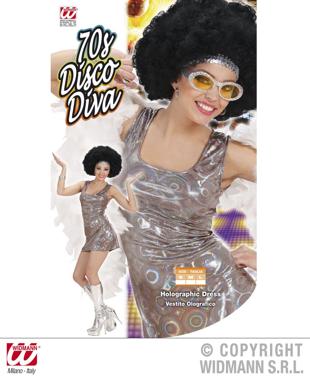 Costume 70s DISCO DIVA di Widmann - tuttocostumi.it