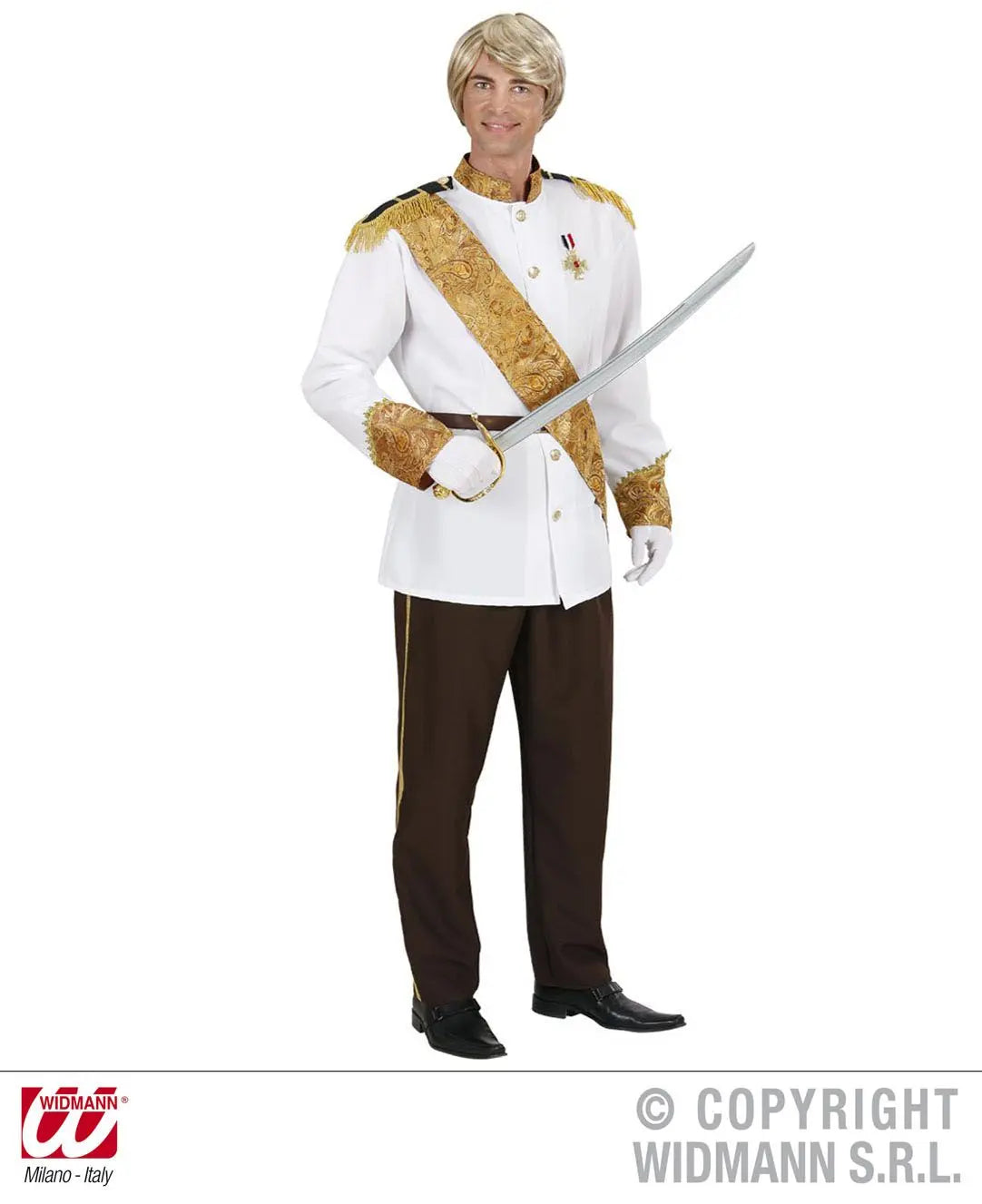 Costume PRINCIPE AZZURRO valoroso - tuttocostumi.it
