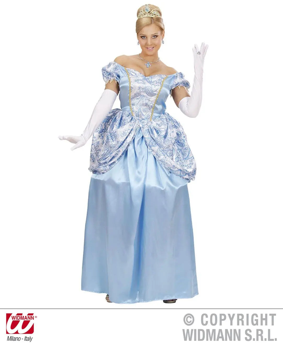 Costume PRINCIPESSA AZZURRA - tuttocostumi.it