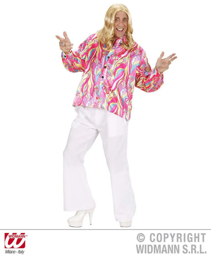Camicia uomo anni 70 MOD XL - tuttocostumi.it