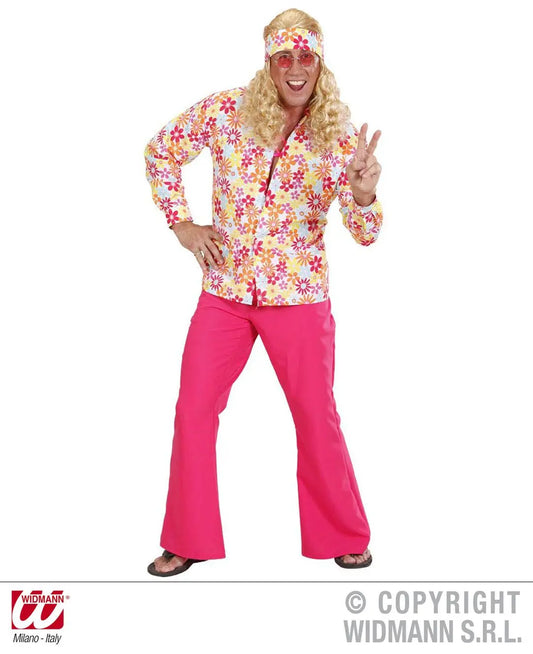 Camicia FIORI HIPPIE - tuttocostumi.it