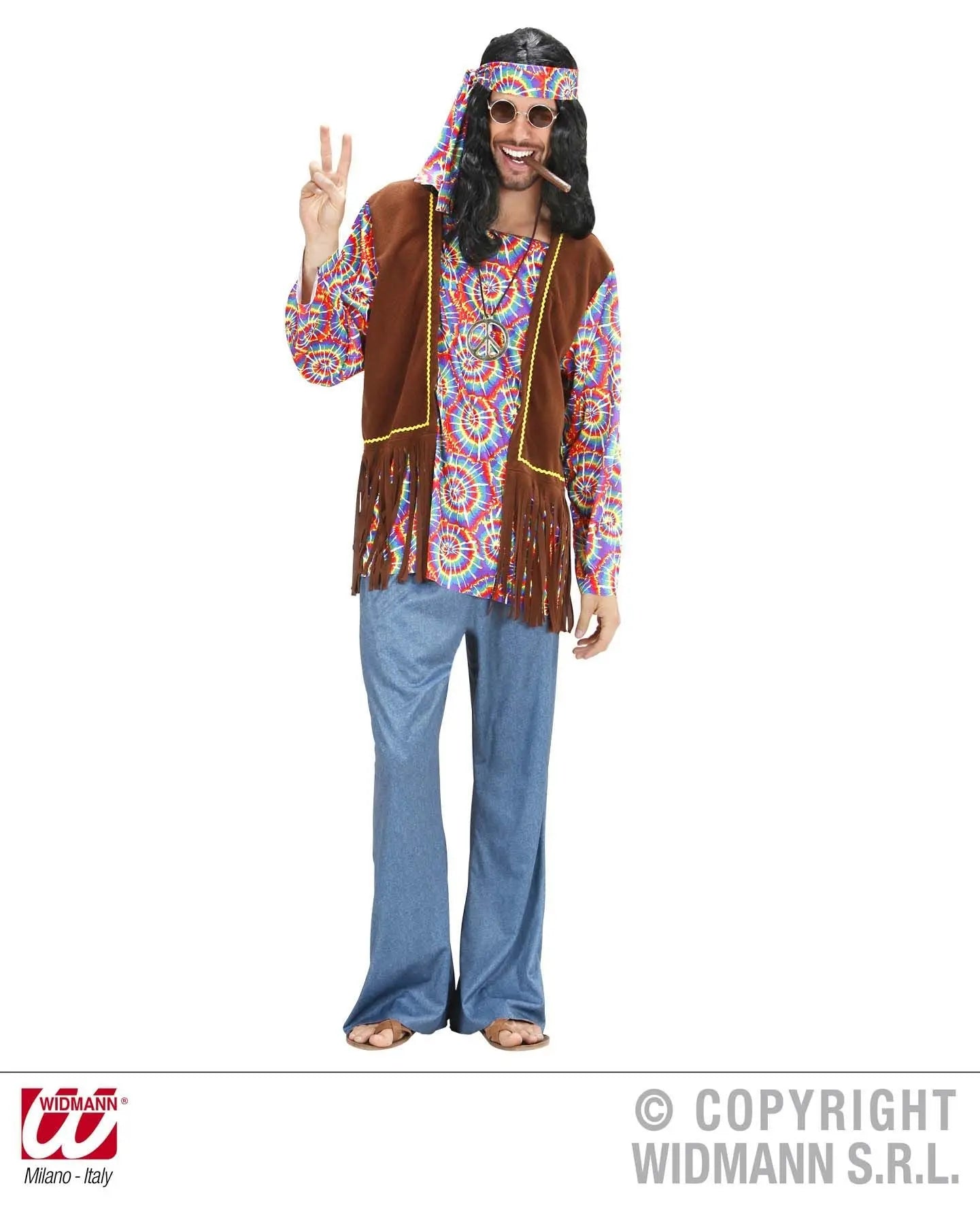 Costume HIPPIE PSICHEDELICO - tuttocostumi.it