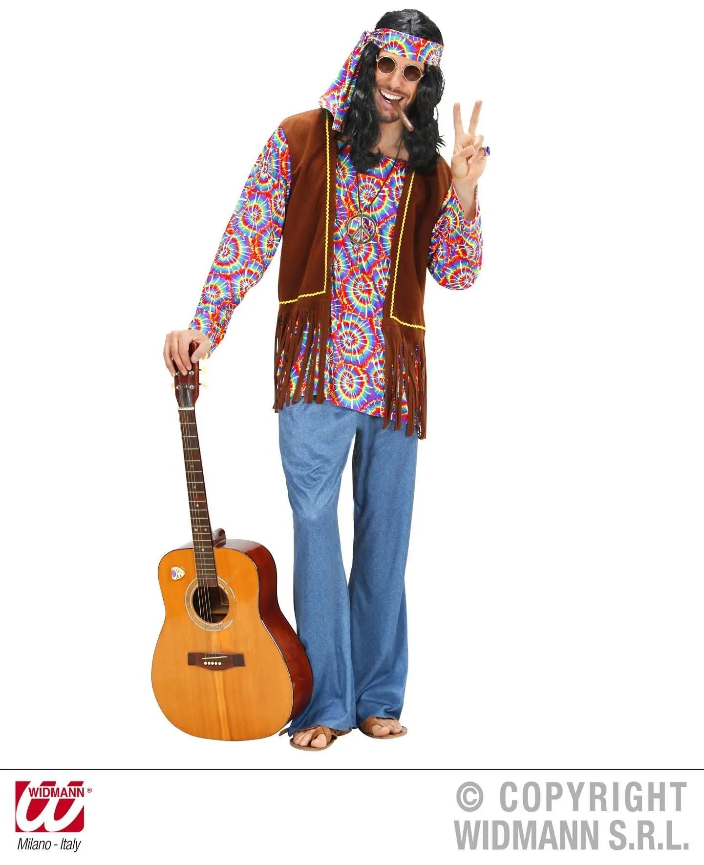 Costume HIPPIE PSICHEDELICO - tuttocostumi.it