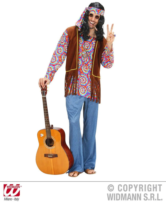 Costume HIPPIE PSICHEDELICO - tuttocostumi.it