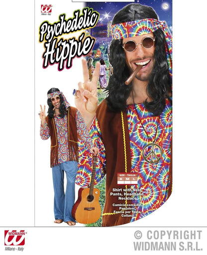 Costume HIPPIE PSICHEDELICO - tuttocostumi.it