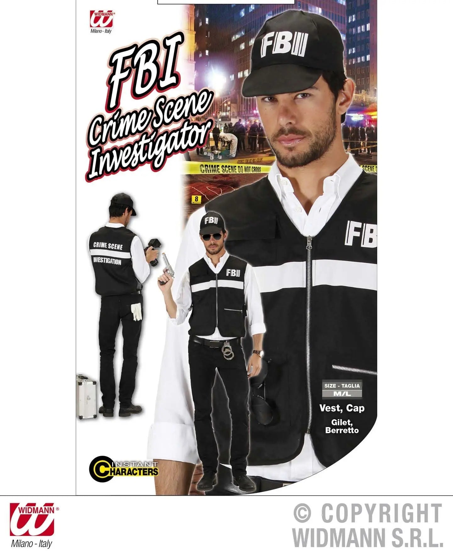 Costume FBI CRIME SCENE INVESTIGATOR - tuttocostumi.it