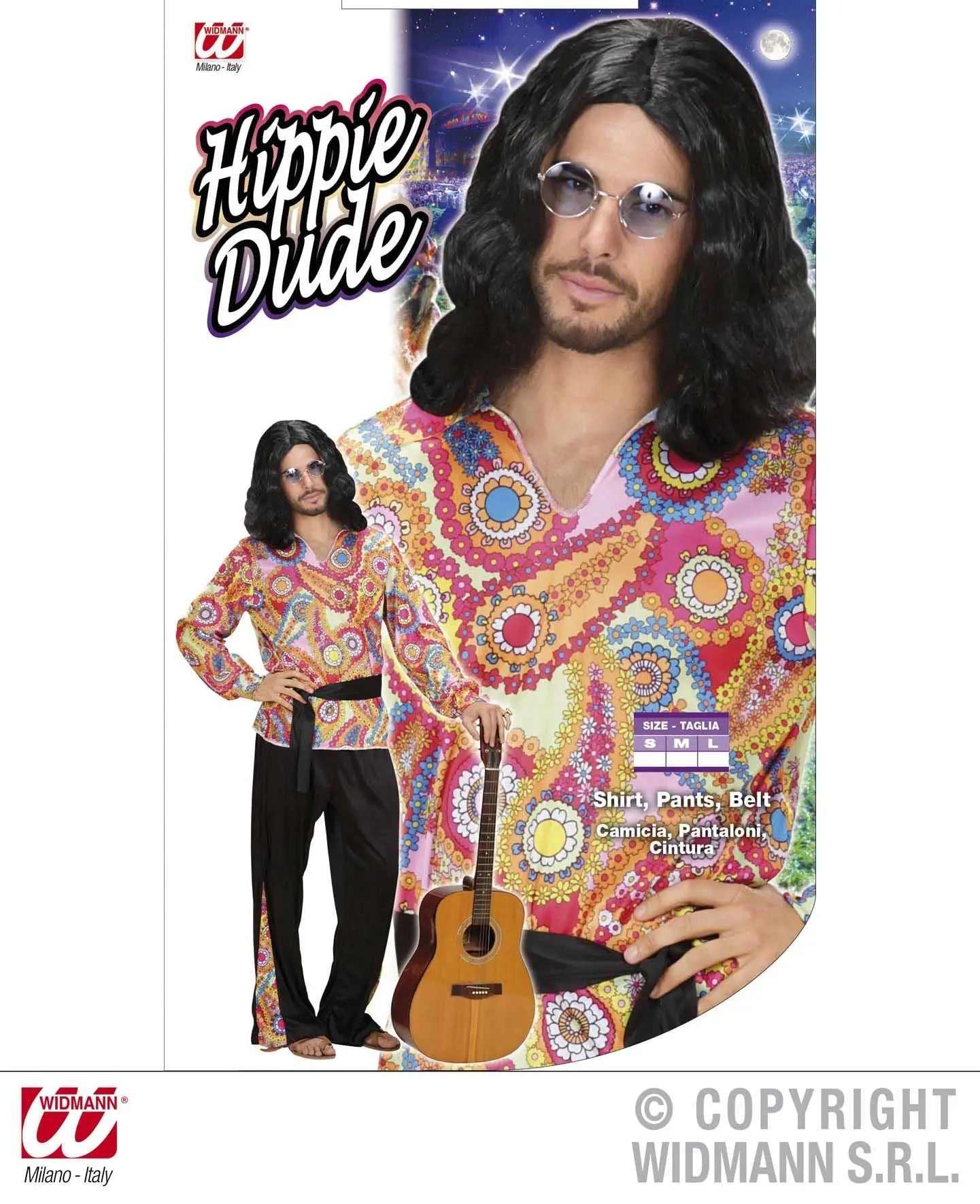 Costume HIPPIE DUDE - tuttocostumi.it