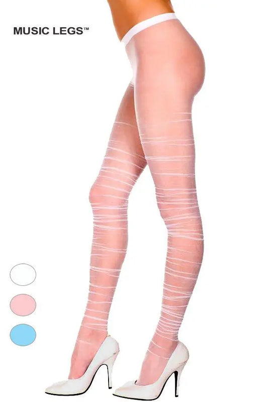Collant velati con pieghettature - tuttocostumi.it