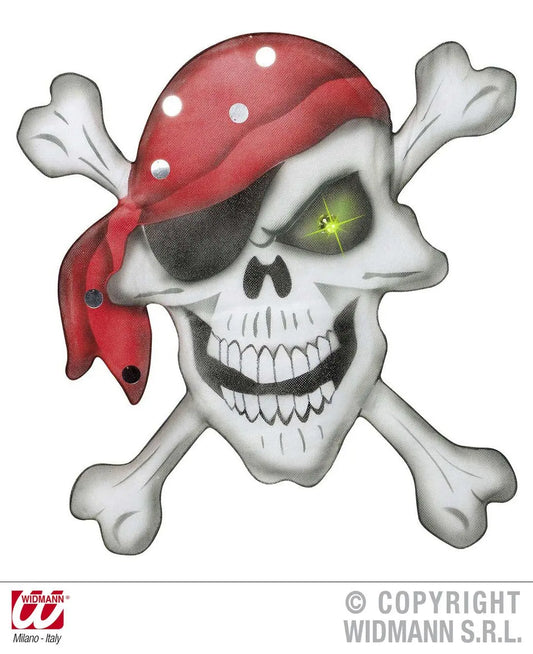 TESCHIO PIRATA 49x49 cm - tuttocostumi.it