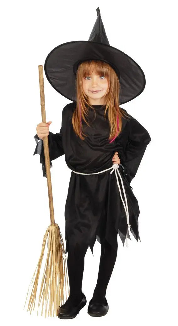 Costume STREGHINA nera - tuttocostumi.it