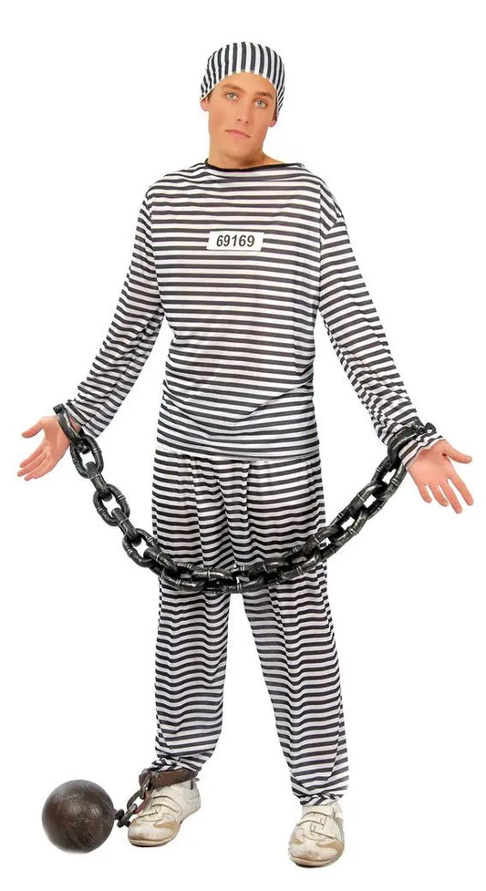 Costume PRIGIONIERO - tuttocostumi.it