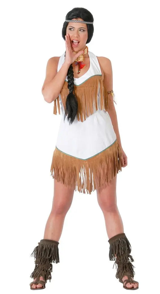 Costume INDIANA BIANCA - tuttocostumi.it