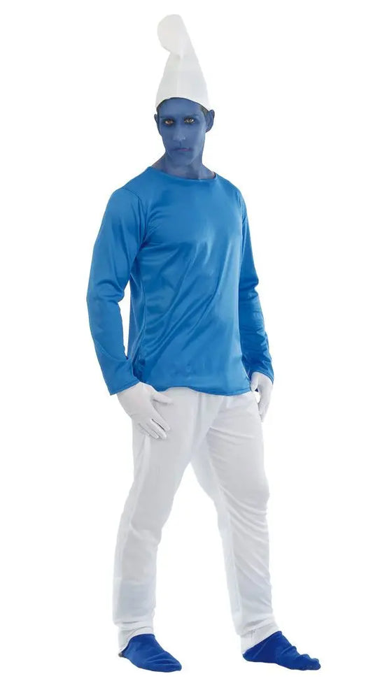 Costume GNOMO BLU - tuttocostumi.it