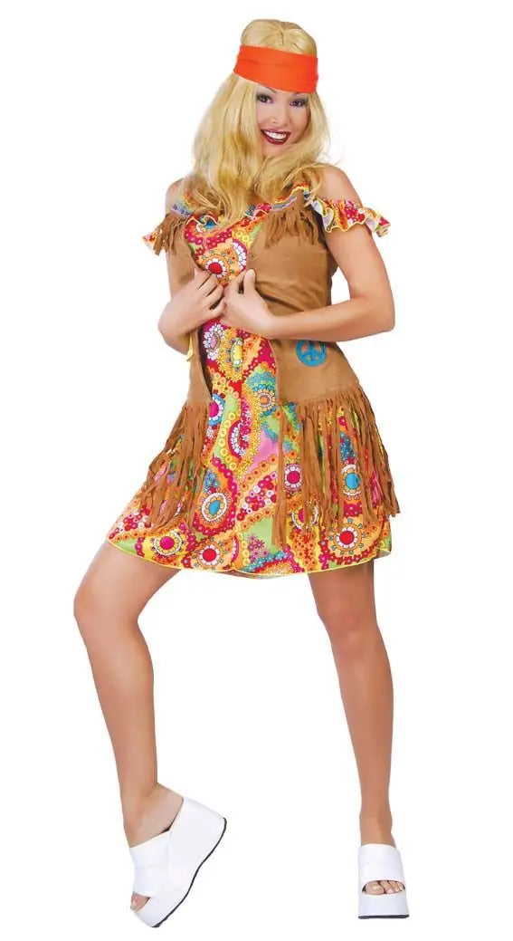 Costume HIPPIE FLOWER - tuttocostumi.it