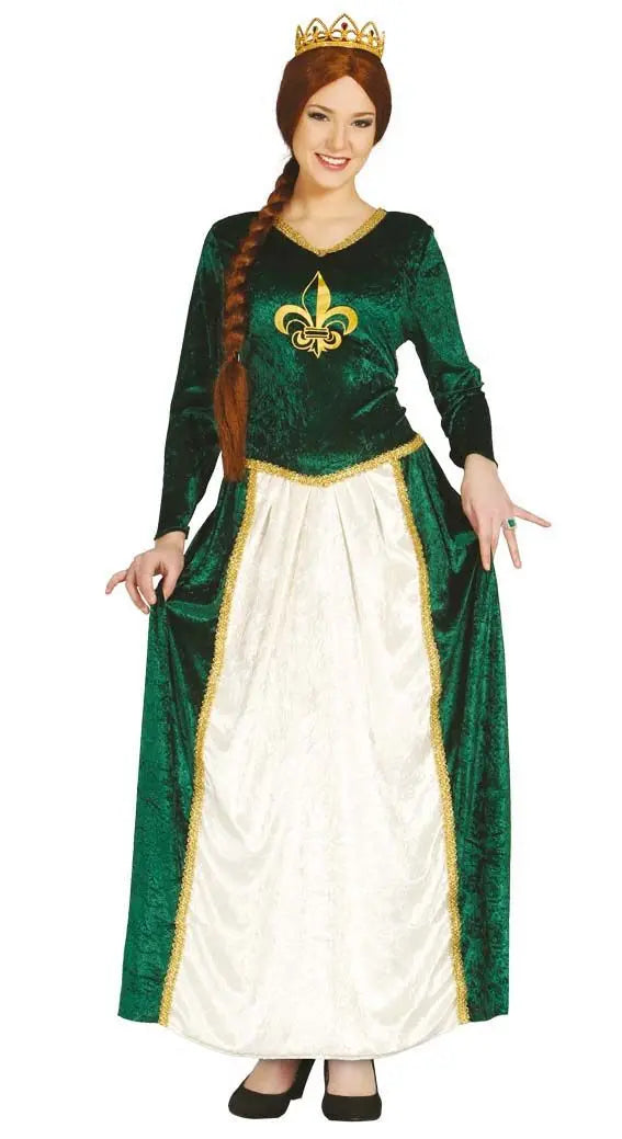 Costume da CASTELLANA VERDE di Guirca - tuttocostumi.it