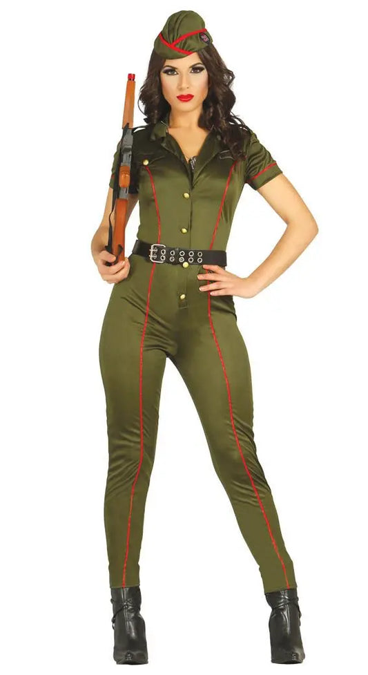 Costume MILITARE donna tuta - tuttocostumi.it