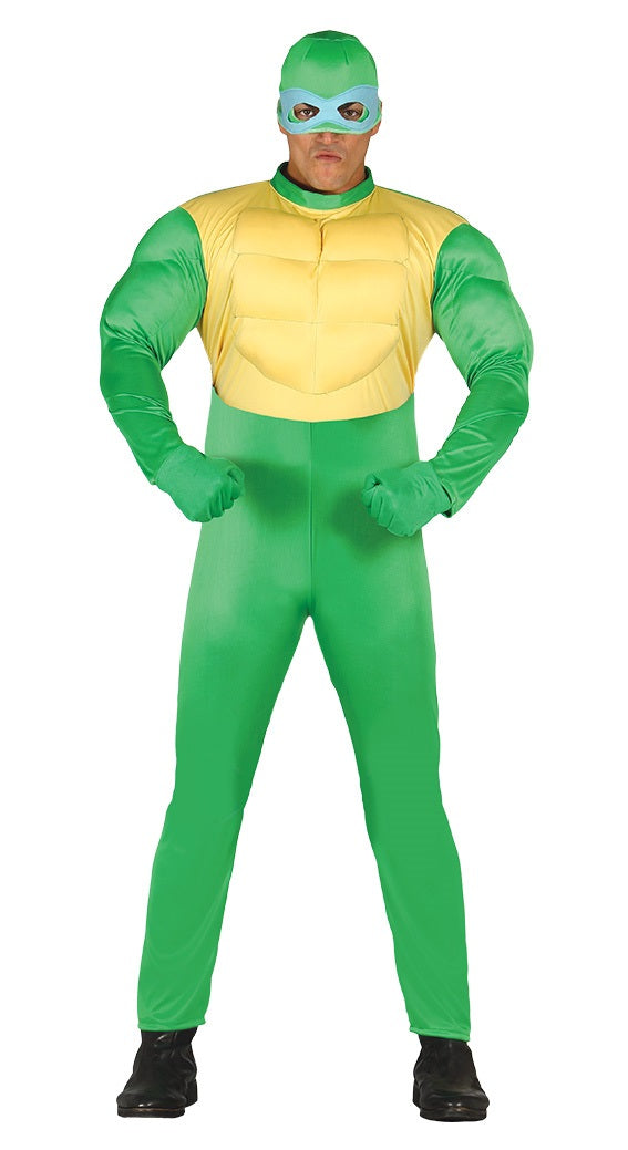 Costume NINJA verde di Guirca - tuttocostumi.it