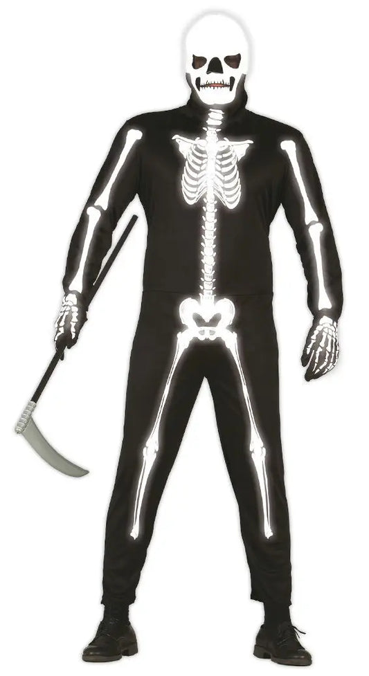 Costume SCHELETRO glow in the dark - tuttocostumi.it