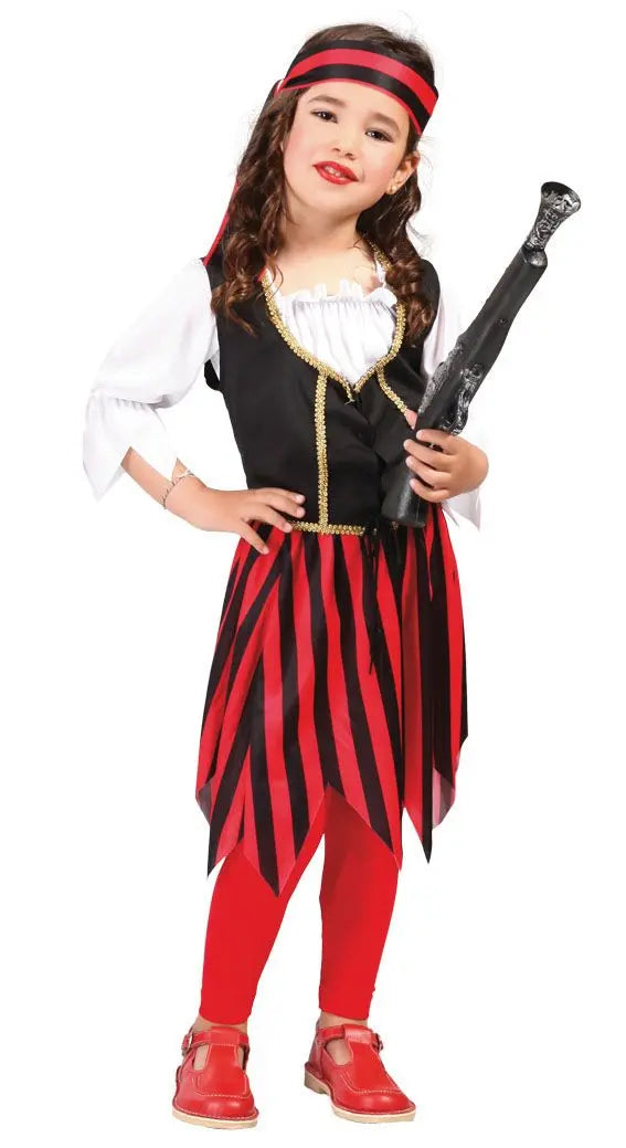 Costume CORSARA bambina - tuttocostumi.it