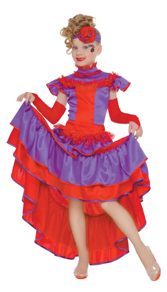 Costume bambina CAN CAN - tuttocostumi.it