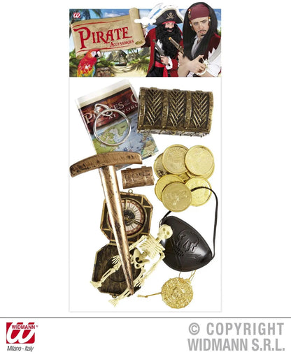 Set accessori completo pirata - tuttocostumi.it