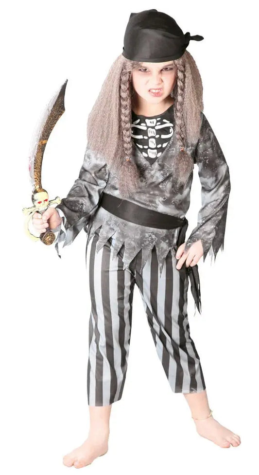 Costume PIRATA FANTASMA bambini - tuttocostumi.it