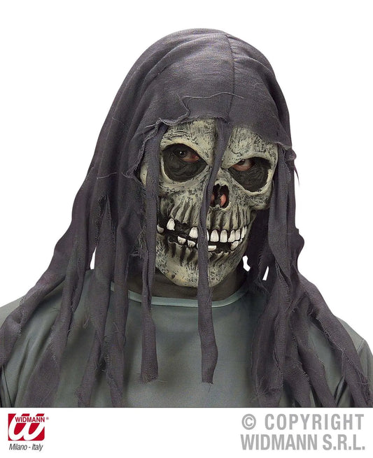 Maschera ORRORE con cappuccio stracciato - tuttocostumi.it