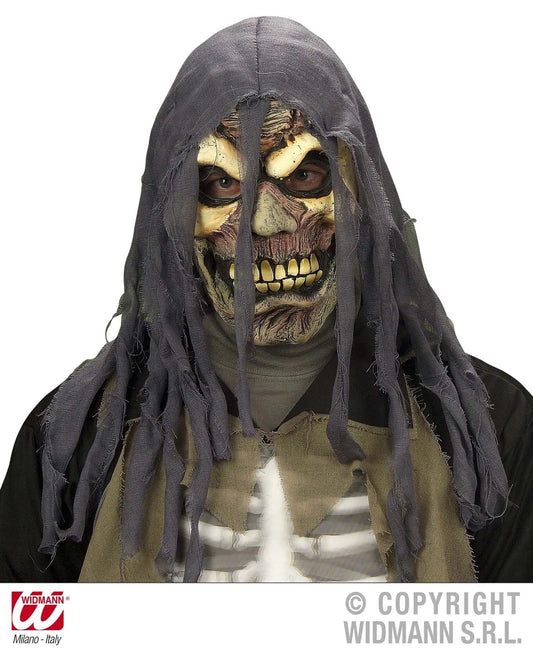 Maschera ORRORE con cappuccio stracciato - tuttocostumi.it