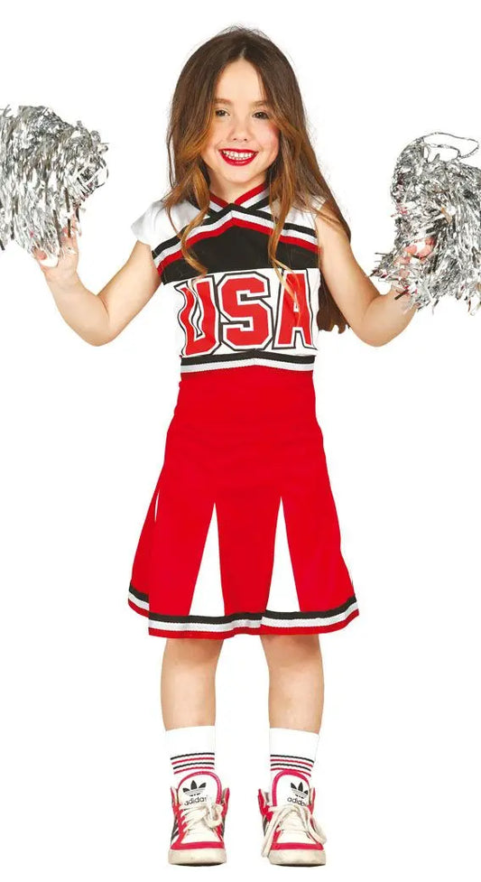 Costume CHEERLEADER bambina - tuttocostumi.it