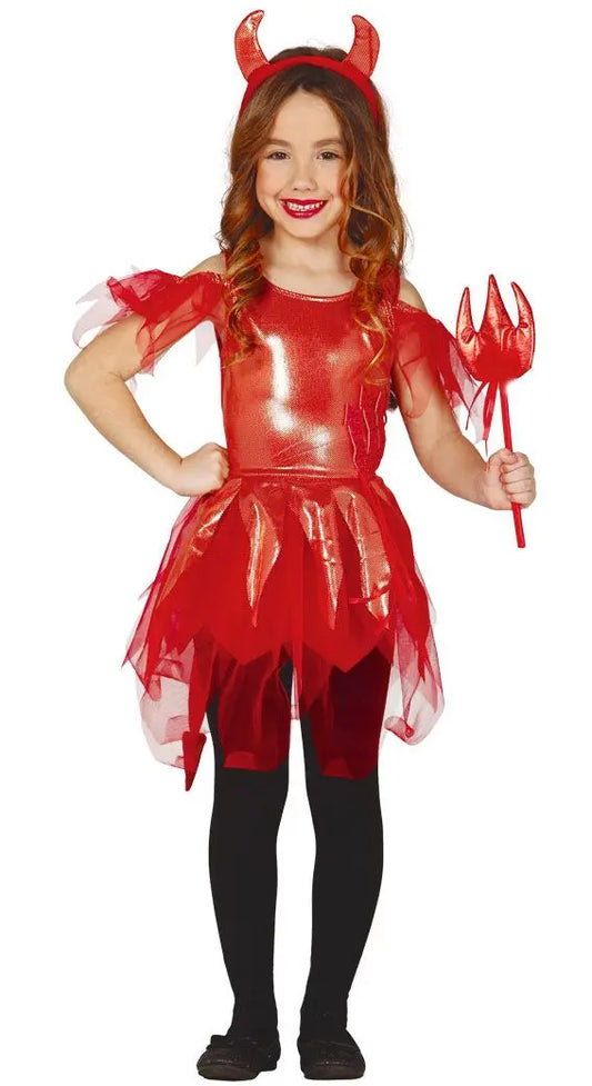 Costume piccola DIAVOLESSA bambina - tuttocostumi.it