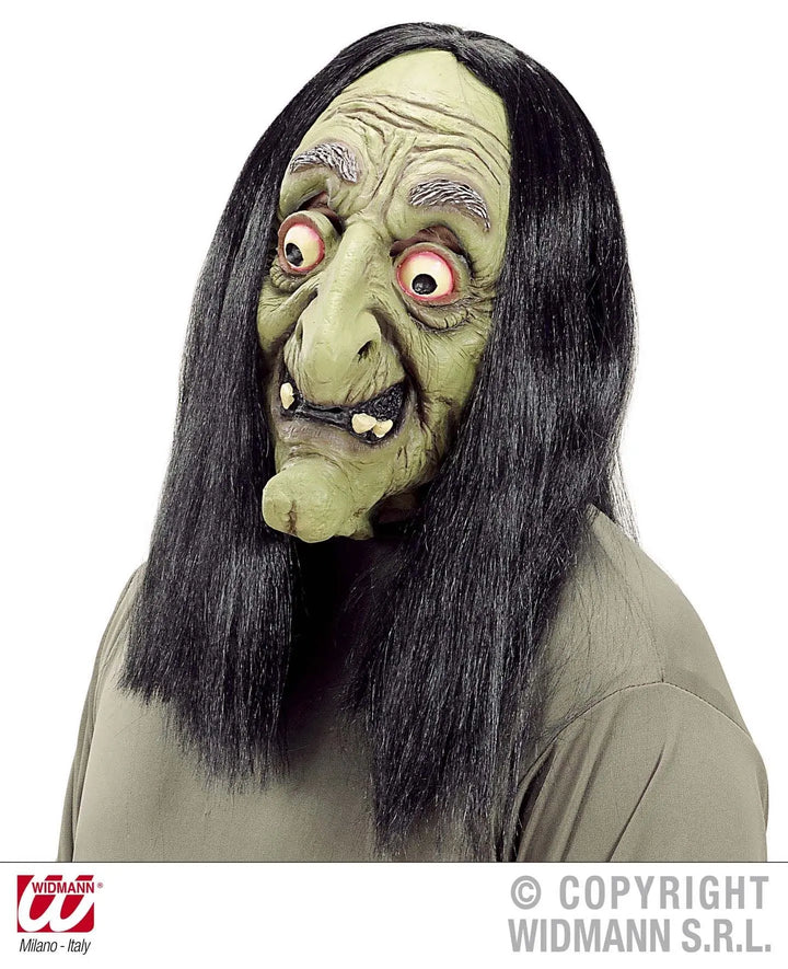 Maschera STREGA con parrucca - tuttocostumi.it
