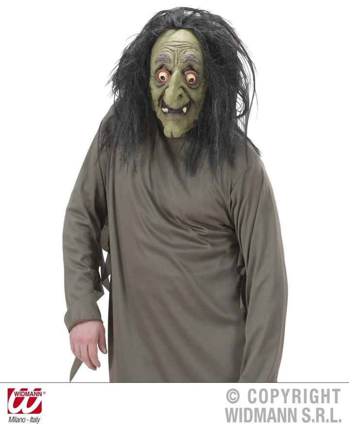 Maschera STREGA con parrucca - tuttocostumi.it