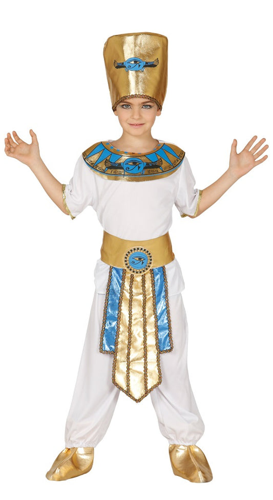 Costume FARAONE BIANCO bambino di Guirca - tuttocostumi.it