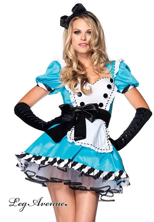 Costume CHARMING ALICE di Leg Avenue - tuttocostumi.it