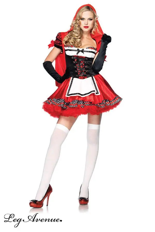 Costume Cappuccetto Rosso DIVINE MISS RED di Leg Avenue - tuttocostumi.it