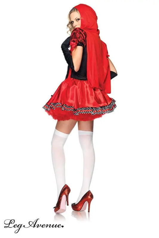 Costume Cappuccetto Rosso DIVINE MISS RED di Leg Avenue - tuttocostumi.it
