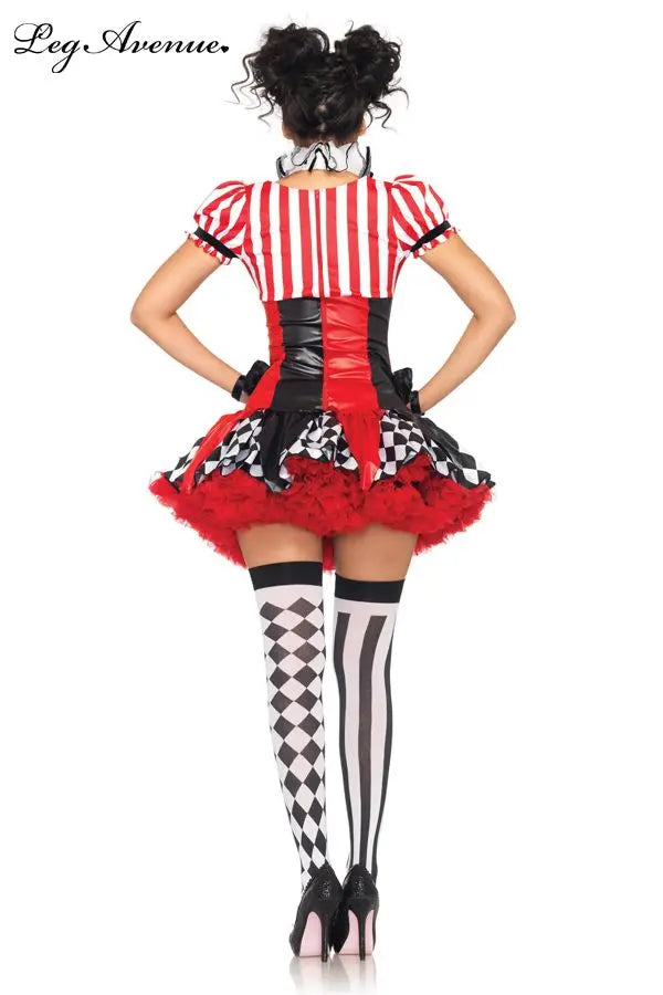 Costume HARLEQUIN CLOWN - tuttocostumi.it