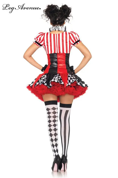 Costume HARLEQUIN CLOWN - tuttocostumi.it