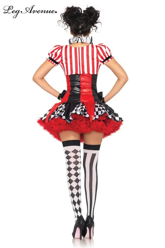 Costume HARLEQUIN CLOWN - tuttocostumi.it