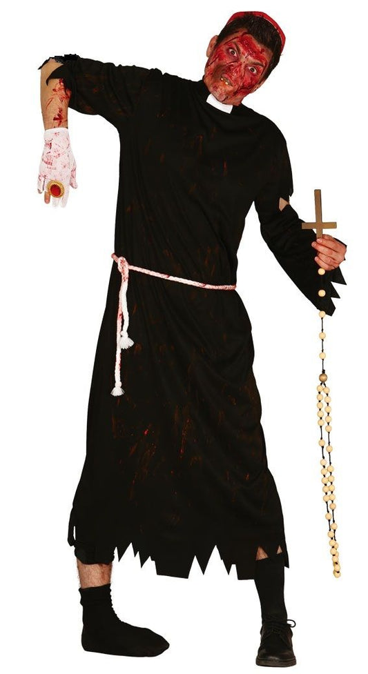 Costume da PRETE ZOMBIE di Guirca - tuttocostumi.it