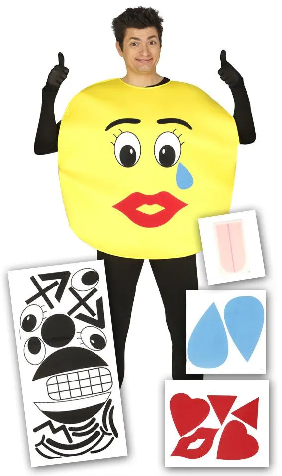 Costume EMOTICON COMPONIBILE - tuttocostumi.it