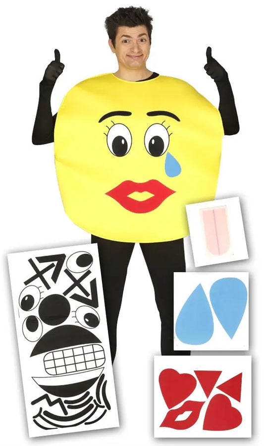 Costume EMOTICON COMPONIBILE - tuttocostumi.it