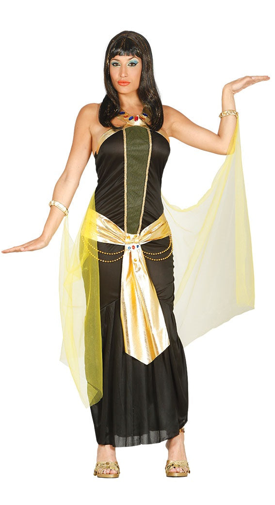 Costume IMPERATRICE EGIZIANA NERO di Guirca - tuttocostumi.it