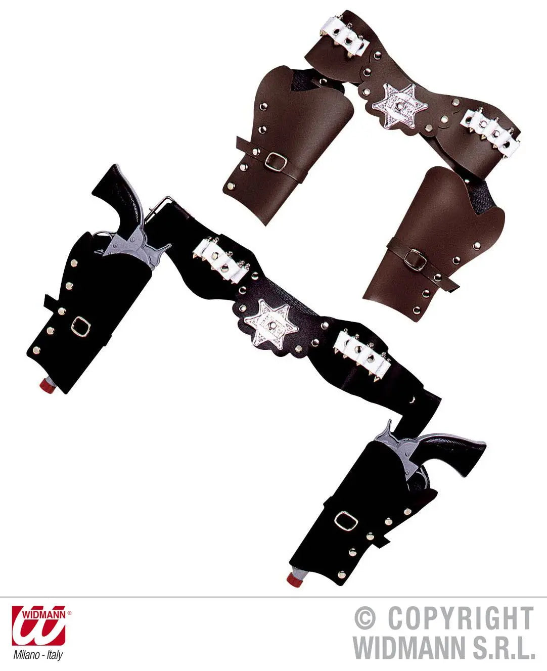 Cinturone COWBOY CON DOPPIA FONDINA lusso - tuttocostumi.it